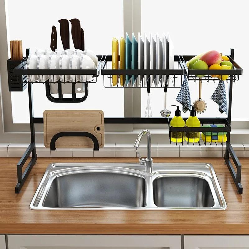 SleekU Dish Rack - Compact and Durable - PractiPrep