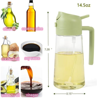 2 in 1 Oil Bottle - Versatile Kitchen Companion