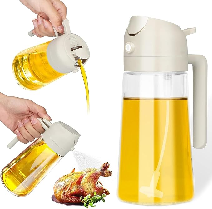 2 in 1 Oil Bottle - Versatile Kitchen Companion